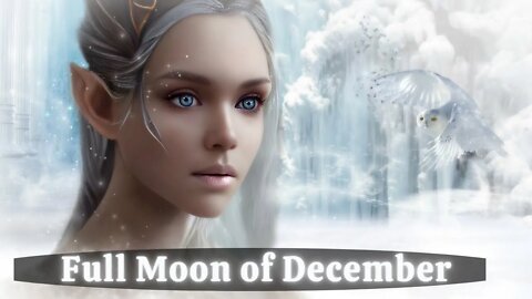 Full Moon of December in Sacred Geometry of Union and Manifestation ~ Divine Sacred Symbol of Union