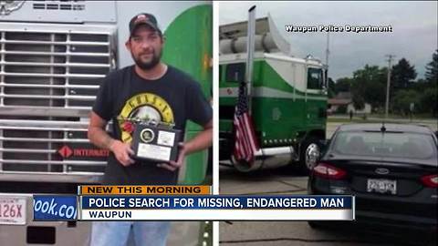 Waupun police seek information about missing, endangered man