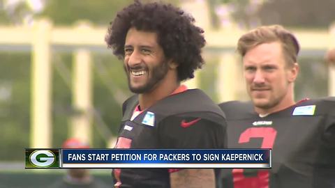 Reaction to petition to bring Colin Kaepernick to the Green Bay Packers