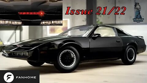 BUILDING THE KNIGHT RIDER K.I.T.T. ISSUE 21/22 #fanhome #knightrider