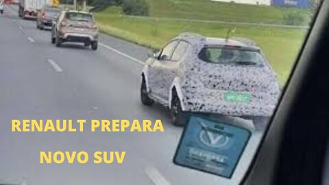 NOVO SUV DA RENAULT SERÁ RIVAL DO FIAT PULSE E VW NIVUS