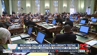 Proposed California law would ban virginity testing