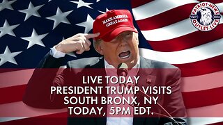 LIVE REPLAY: President Trump Visits the South Bronx, NY | Today 5PM EDT.