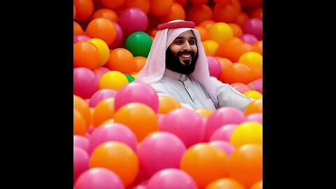 World Leaders and Businessmen having fun in a Ball Pit.