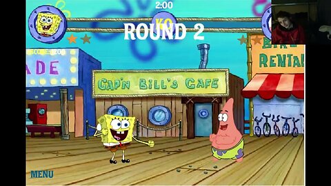 Patrick VS SpongeBob SquarePants In A Nickelodeon SpongeBob SquarePants Reef Rumble Battle