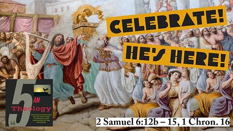 Dropping Thursday! "Celebrate! He's Here!"