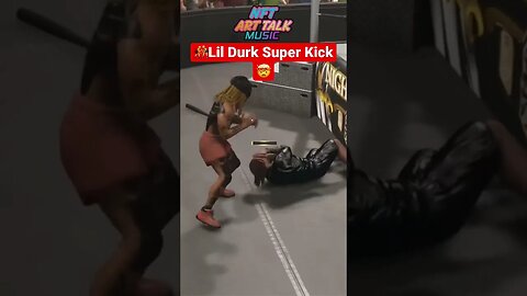 Lil Durk Superkicks Gunna Snitches get Stitches 🤣🎧🎤 Rapper Fight 🎮 WWE2K23