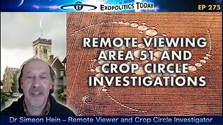 Remote Viewing Area 51, and Crop Circle Investigations! | Michael Salla, "Exopolitcs Today".