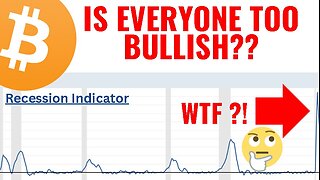 Is EVERYONE TOO BULLISH? Sahm Recession Indicator - Bitcoin NEWS