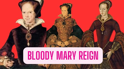 Mary I Of England First Female Queen #thetudors #queenmary #royalfamily