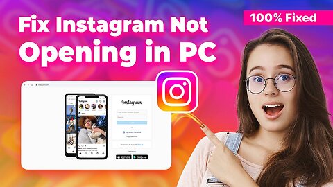 📹🖥️ Lights, Camera, Action! Instagram PC Woes? No More! 🚀🔧