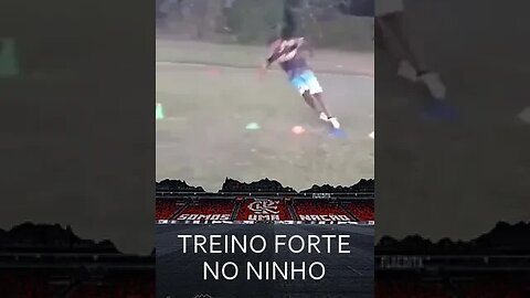 🔴⚫ Jogadores do Fla se preparando para a final da Copa do Brasil