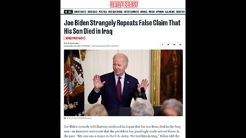 Joe Biden Lies to Grieving Mother of Slain Soldier - Beau Biden, Brandon's Warrior Lawyer Legend