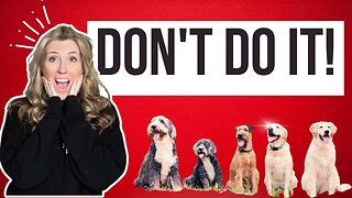 STOP! Don't Schedule Your Dogs Spay or Neuter UNTIL YOU WATCH THIS