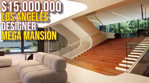 Inside $15 Million Designer Los Angeles Mega Mansion