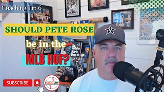 Should Pete Rose be in the MLB HOF? #baseball #mlb #mlbhof #sigmarule