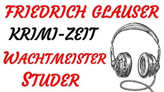 KRIMI Hörspiel - Friedrich Glauser - WACHTMEISTER STUDER (1988) - TEASER