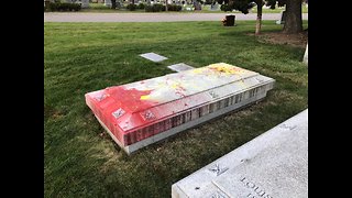 Coors Gravesite Vandalized