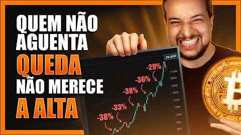 BITCOIN CAIU ... E VOCÊ VAI PERDER METADE DA ALTA 💰