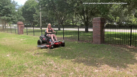Cutting Grass Without Back Pain With Toro My Ride Suspension Mower