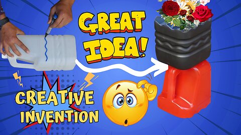 new invention homemade easy from big old bottle | Invention Idea Ep:02