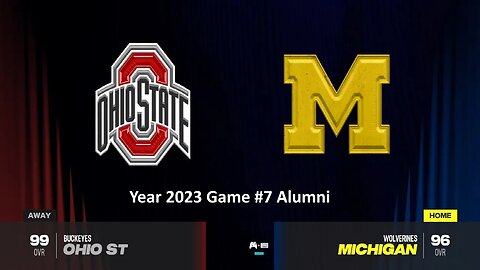 CFB 2024 Ohio State Buckeyes Vs Michigan Wolverines Year 2023 Alumni