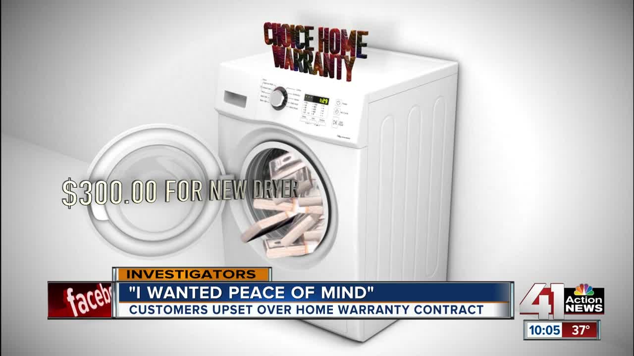 Customers claim Choice Home Warranty doesn't honor contract