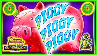 PIGGY PIGGY PIGGY WHEEL PIG BIG WIN! Superlock Jackpot Piggy Bankin Slot LIVESTREAM HIGHLIGHT