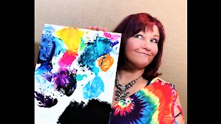 DATE with PAINT free crash course in abstract painting