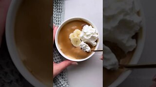 Dulce Banana Cream Pie Oats tiktok cookingwithnoa