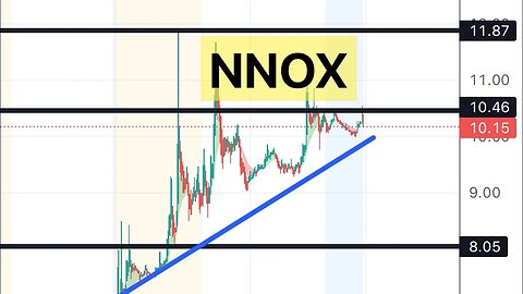 #NNOX 🔥 watch tomorrow for a push! Trade ideas $NNOX