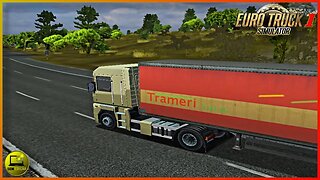 EURO TRUCK SIMULATOR 1 PT BR BORA JOGAR #4 ROMA - MILÃO ENTREGA DE BATATAS #semedissaum #pc #games