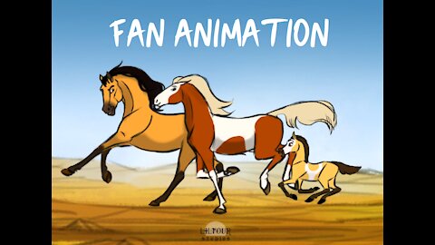 Fan Spirit: Stallion of the Cimarron 2 Animation