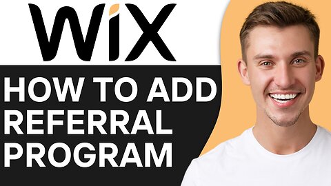 HOW TO ADD REFERRAL PROGRAM TO WIX WEBSITE