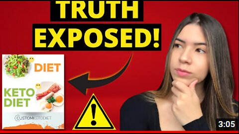 CUSTOM KETO DIET REVIEW ⚠️BE VERY CAREFUL⚠️ - Does Custom Keto Diet Work? Custom Keto Diet