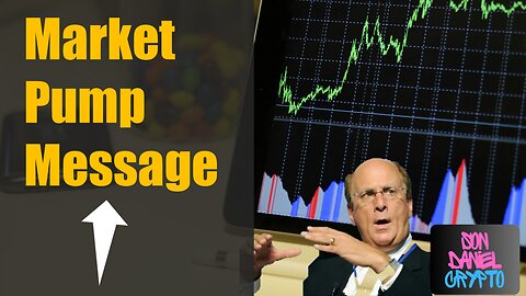 📈🟢MARKET PUMP! THE BITCOIN MESSAGE TO ALL BLACKROCK CUSTOMERS.