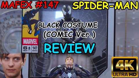 MAFEX #147 SPIDER-MAN BLACK COSTUME(COMIC Ver.) REVIEW