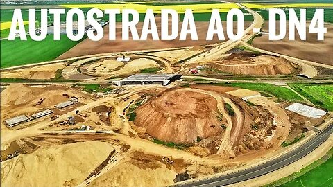 Autostrada A0 - DN4 Pasajul Oltenitei, Popesti Leordeni - Stadiul Lucrarilor 24.04.2023