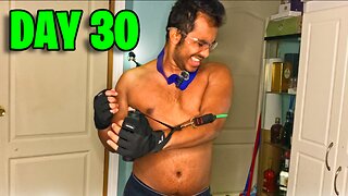 HardGainer Winter Bulk Day 30 - PUSH & NECK (Home Workout)