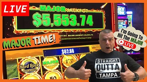 🔴LIVE! Slot Play Hardrock Tampa High Limit Room