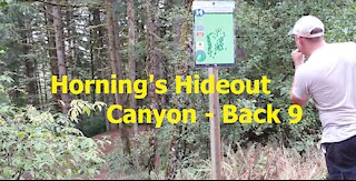 Hornings Hideout Disc Golf - Canyon Course Back 9