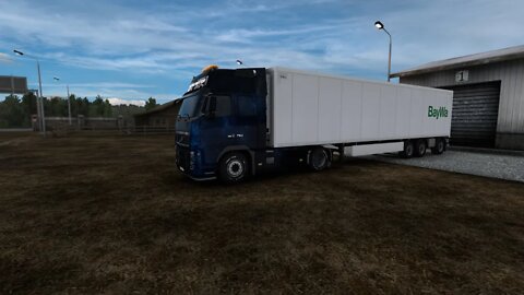 Eurotrucksimulator 2. Mit dem LKW durch Europa Auf der Pro Mod mit guter Musik.