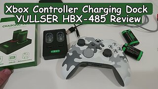 Xbox Controller Charging Dock YULLSER HBX-485 Review