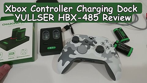 Xbox Controller Charging Dock YULLSER HBX-485 Review
