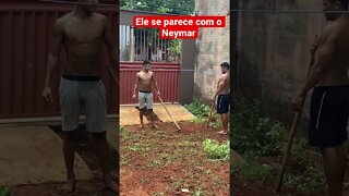 ELE É A CARA DO Neymar! #neymar #curiosidades #viral