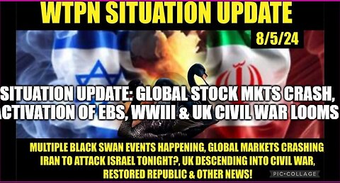 Situation Update: Global Stock Mkts Crash, Activation of EBS, WWIII & UK Civil War Looms!