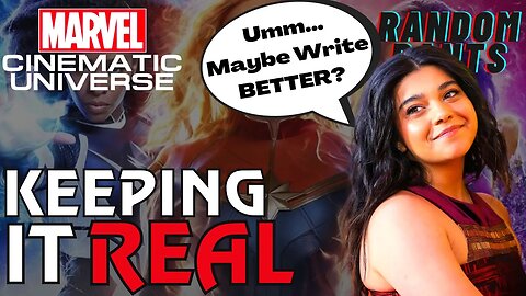 MIC DROP! Ms. Marvel Iman Vellani NAILS The Obvious Problem With The MCU! - Random Rants