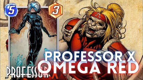 Professor X & Omega Red #marvel #gameplay #marvelsnap