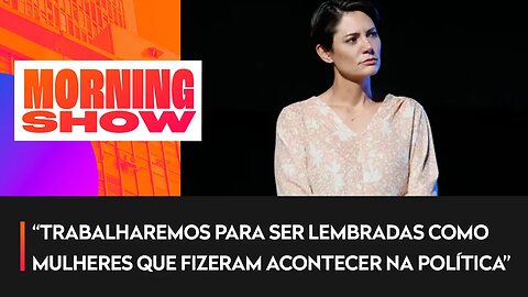 Michelle Bolsonaro toma posse no PL Mulher; evento a lança no cenário político