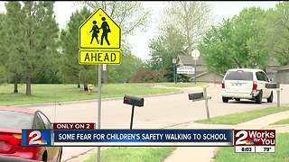 Parents worried about children safety going to school